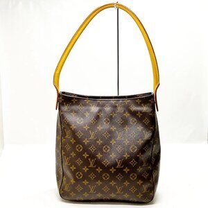 Louis Vuitton Looping GM Brown Monogram Shoulder Bag mon-612-091325